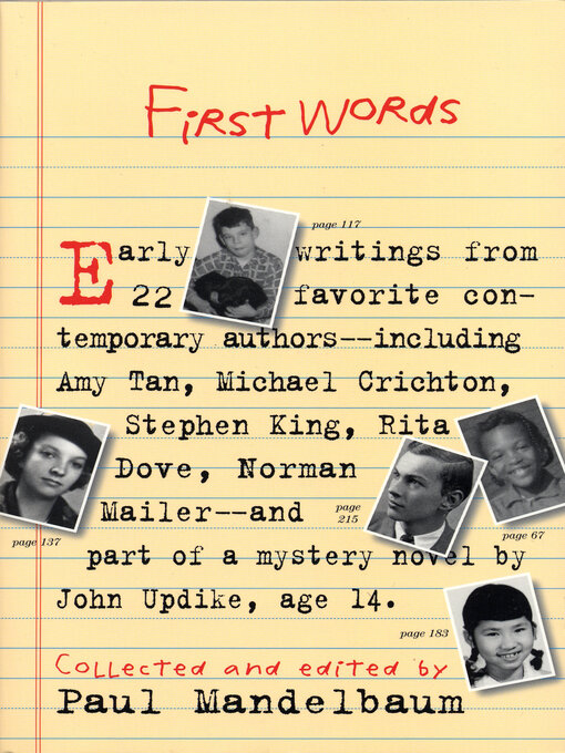 Imagen de portada para First Words